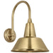 Visual Comfort Signature - TOB 2814HAB/S1-HAB - LED Barn Light - Academy Barn Light - Hand-Rubbed Antique Brass