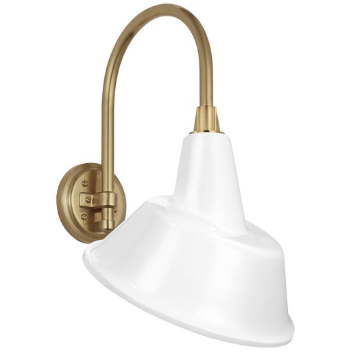 Academy Barn Light LED Barn Light Hand-Rubbed Antique Brass