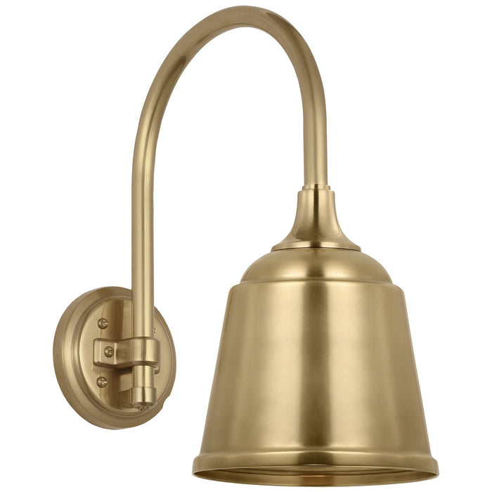 Visual Comfort Signature - TOB 2814HAB/S5-HAB - LED Barn Light - Academy Barn Light - Hand-Rubbed Antique Brass