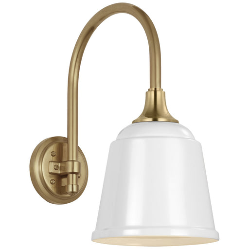 Academy Barn Light LED Barn Light Hand-Rubbed Antique Brass