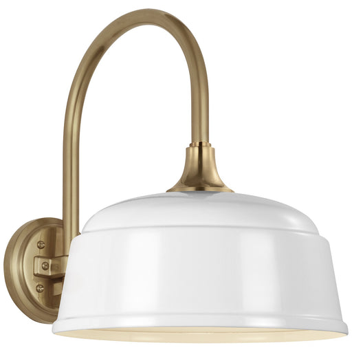 Academy Barn Light LED Barn Light Hand-Rubbed Antique Brass