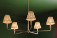 Kichler - 52731CPZ - Five Light Chandelier - Bekah - Champagne Bronze