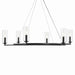 Kichler - 52771BK - Six Light Chandelier - Harpin - Black