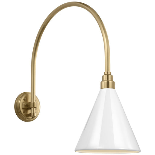 Academy Barn Light LED Barn Light Hand-Rubbed Antique Brass