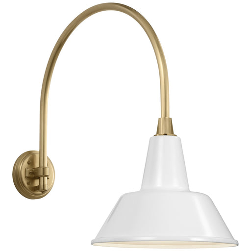 Academy Barn Light LED Barn Light Hand-Rubbed Antique Brass