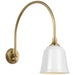 Visual Comfort Signature - TOB 2815HAB/S5-WHT - LED Barn Light - Academy Barn Light - Hand-Rubbed Antique Brass