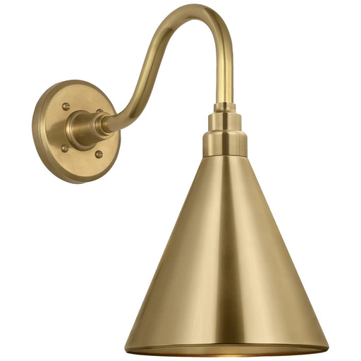 Academy Barn Light LED Barn Light Hand-Rubbed Antique Brass