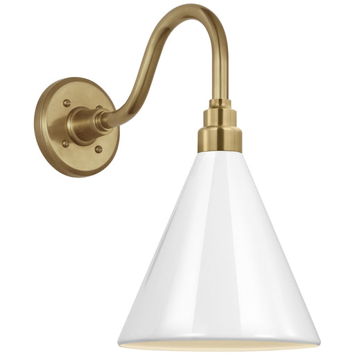 Academy Barn Light LED Barn Light Hand-Rubbed Antique Brass