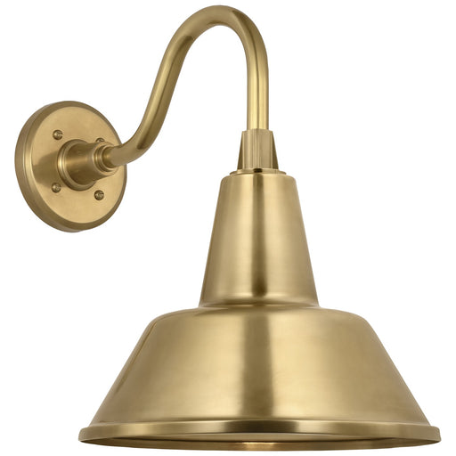 Academy Barn Light LED Barn Light Hand-Rubbed Antique Brass