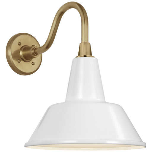 Academy Barn Light LED Barn Light Hand-Rubbed Antique Brass