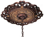 Metropolitan - N5231-355 - Ceiling Medallion - Zaragoza - Golden Bronze