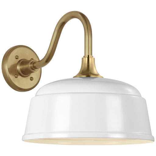 Academy Barn Light LED Barn Light Hand-Rubbed Antique Brass