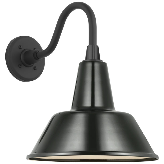 Visual Comfort Signature - TOB 2816MBK/S1-G - LED Barn Light - Academy Barn Light - Matte Black