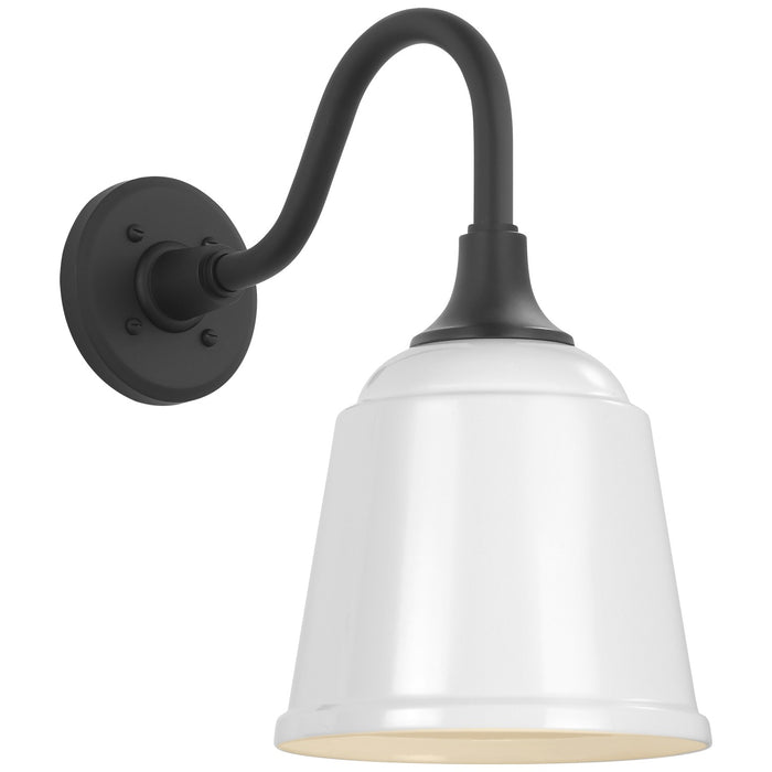 Visual Comfort Signature - TOB 2816MBK/S5-WHT - LED Barn Light - Academy Barn Light - Matte Black