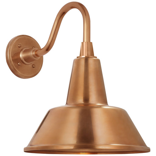 Visual Comfort Signature - TOB 2816SC/S1-SC - LED Barn Light - Academy Barn Light - Soft Copper