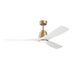 Kichler - 300054-CPZ - 54" Ceiling Fan - Volos II - Champagne Bronze