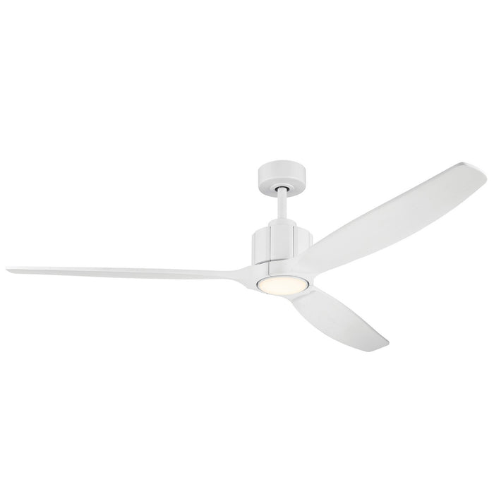 Kichler - 300360-MWH - 60" Ceiling Fan - Calyx - Matte White