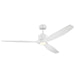 Kichler - 300360-MWH - 60" Ceiling Fan - Calyx - Matte White