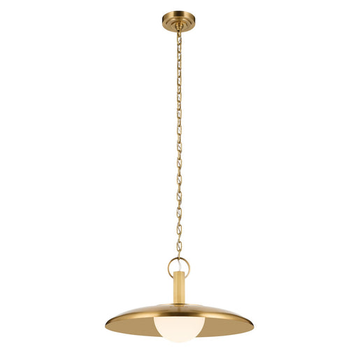 Kichler - 52835LBR - LED Pendant - Kurio - Lacquered Brass