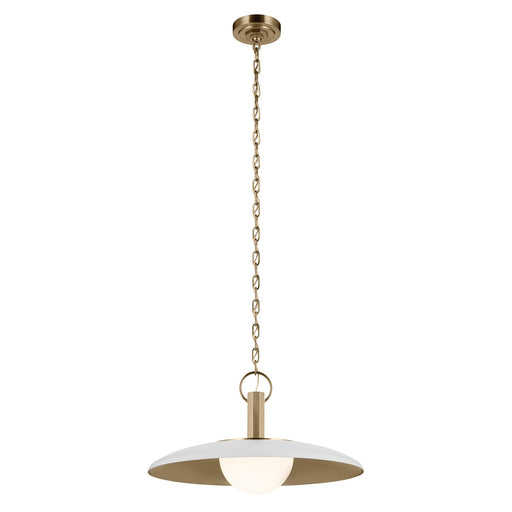Kichler - 52835WH - LED Pendant - Kurio - White