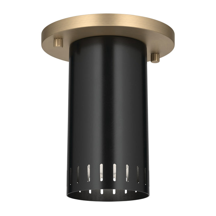 Kichler - 52842BK - LED Flush Mount - Ruehl - Black