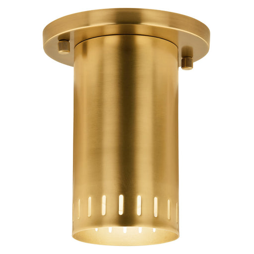 Kichler - 52842LBR - LED Flush Mount - Ruehl - Lacquered Brass