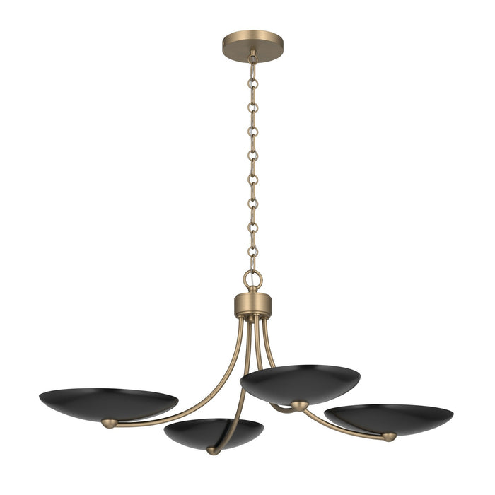 Kichler - 52854CPZBK - Four Light Chandelier/Semi Flush - Palmela - Champagne Bronze