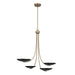 Kichler - 52855CPZBK - Four Light Chandelier - Palmela - Champagne Bronze