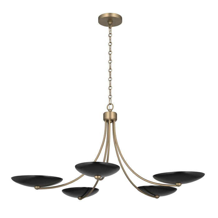 Kichler - 52856CPZBK - Five Light Chandelier - Palmela - Champagne Bronze