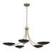 Kichler - 52856CPZBK - Five Light Chandelier - Palmela - Champagne Bronze