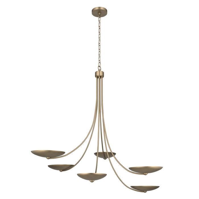 Kichler - 52857CPZ - Six Light Chandelier - Palmela - Champagne Bronze