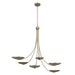 Kichler - 52857CPZ - Six Light Chandelier - Palmela - Champagne Bronze
