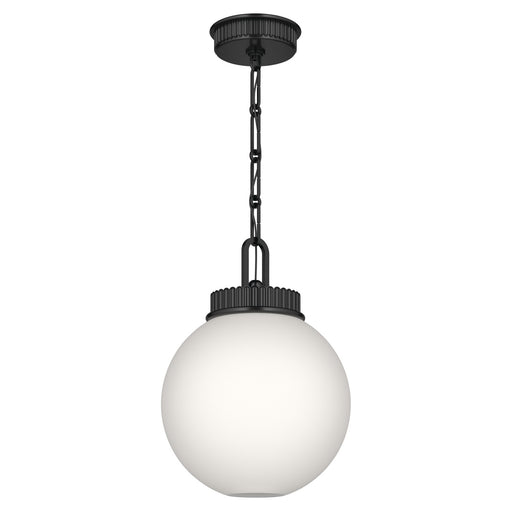 Kichler - 52866BK - One Light Pendant - Andorra - Black