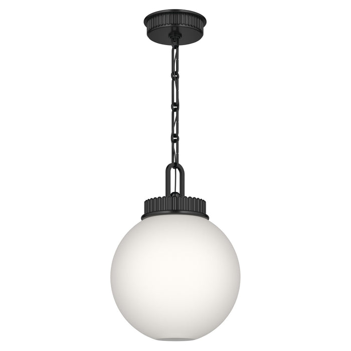 Kichler - 52866BK - One Light Pendant - Andorra - Black