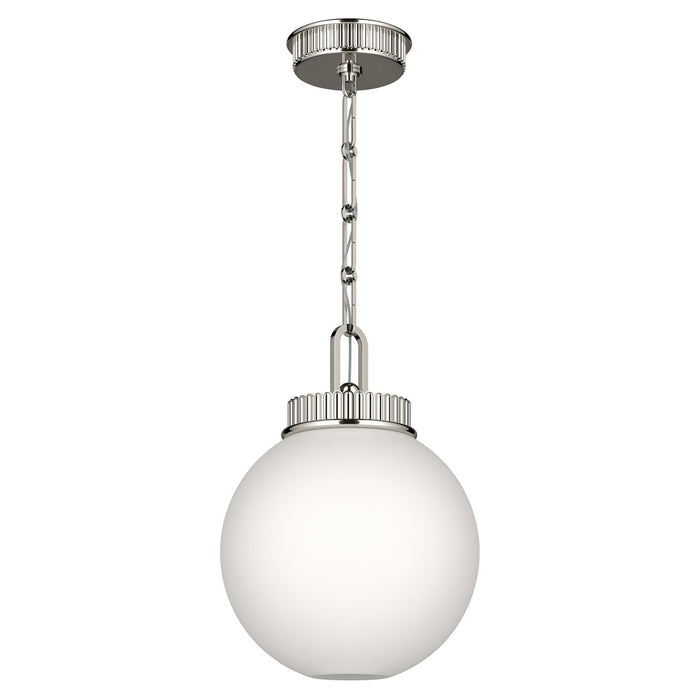 Kichler - 52866PN - One Light Pendant - Andorra - Polished Nickel