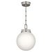 Kichler - 52866PN - One Light Pendant - Andorra - Polished Nickel