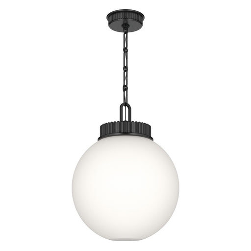 Kichler - 52867BK - One Light Pendant - Andorra - Black