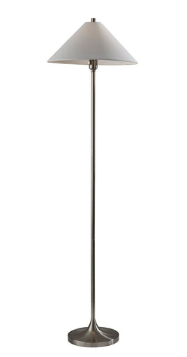 Esme Floor Lamp Brushed Steel