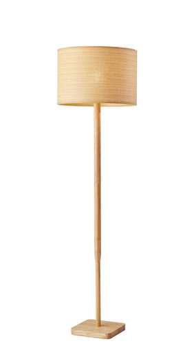 Ellis Floor Lamp Natural Wood