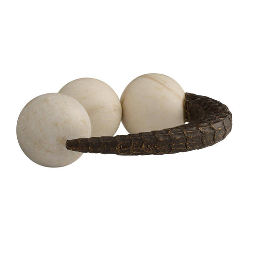 Sonora Sculpture White/Bronze
