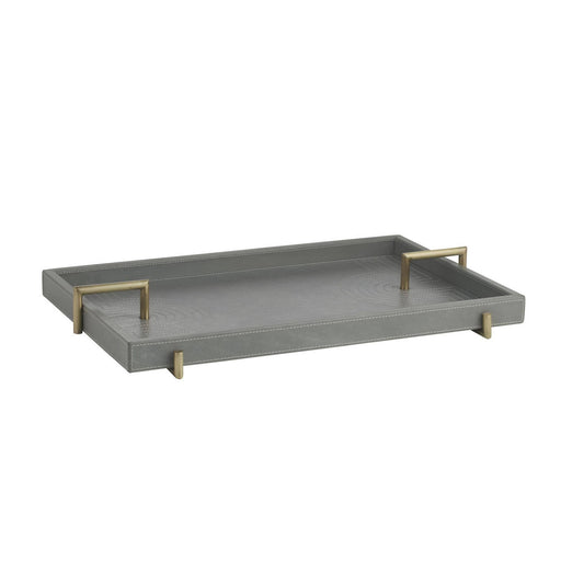 Arcus Tray Juniper/Antique Brass