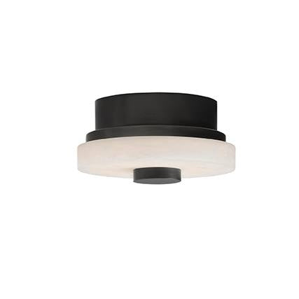 Moers LED Flush Mount White/English Bronze