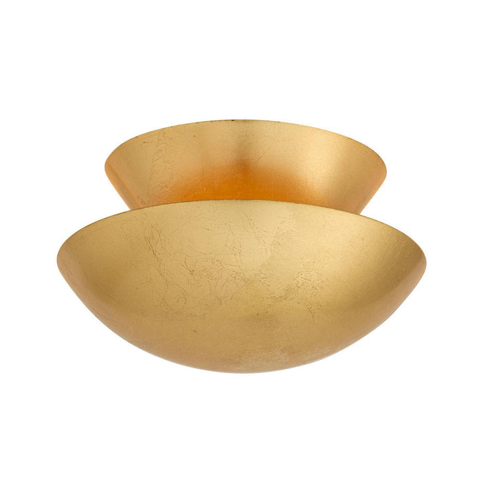 Arteriors - DFC38 - LED Flush Mount - Florko - Gold Leaf