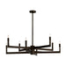 Arteriors - DLC46 - Eight Light Chandelier - Griff - English Bronze/English Bronze