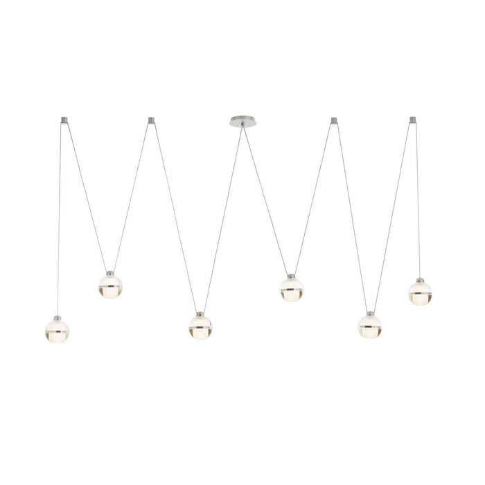 Arteriors - DLC58 - LED Chandelier - Noble - Clear/Chrome