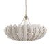 Arteriors - DLS20 - Six Light Chandelier - Bilal - Ivory/Antique Brass