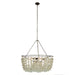 Arteriors - DMI33 - Six Light Chandelier - Cyprus - Organic Frosted/Bronze