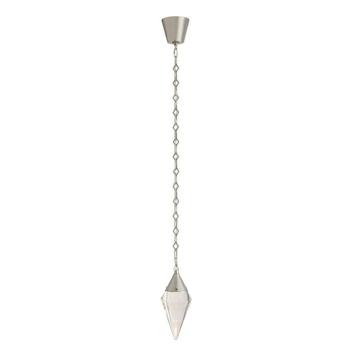 Arteriors - DPC36 - LED Pendant - Berkley - Clear/Vintage Silver