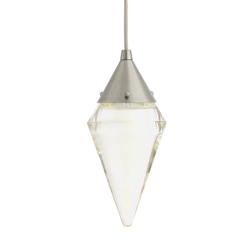Arteriors - DPC39 - LED Pendant - Berkley - Clear/Vintage Silver