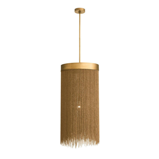 Fatima One Light Pendant Vintage Brass